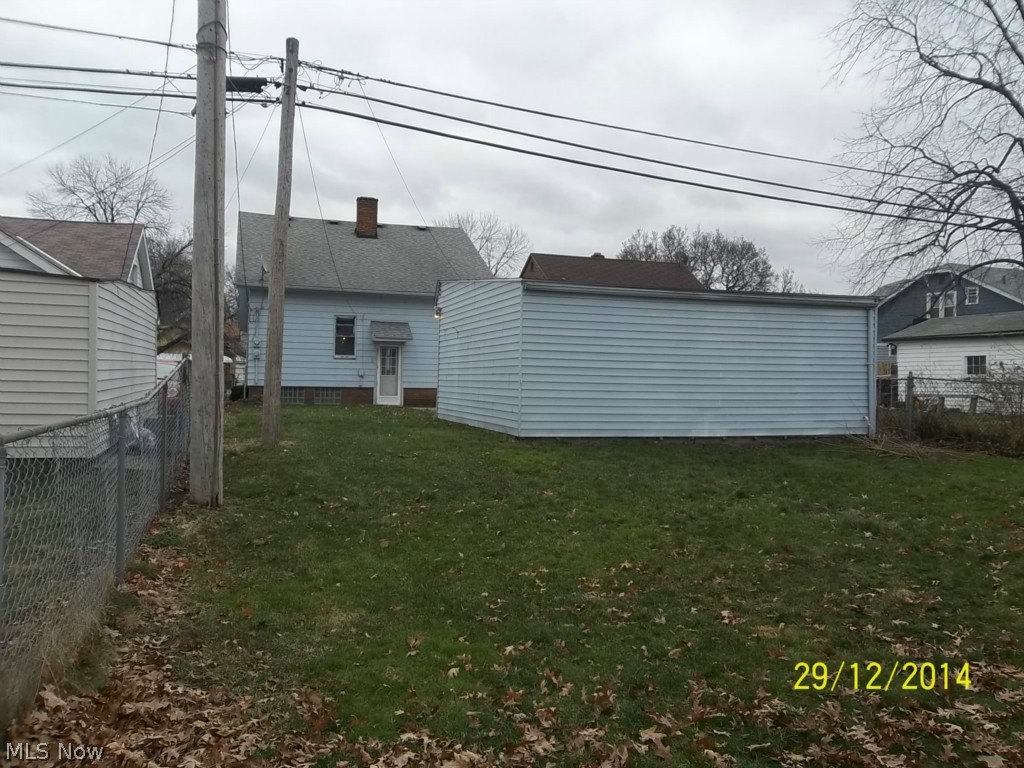 3244 Berea Road Cleveland, OH 44111 - Photo 22 of 23 Back Yard.