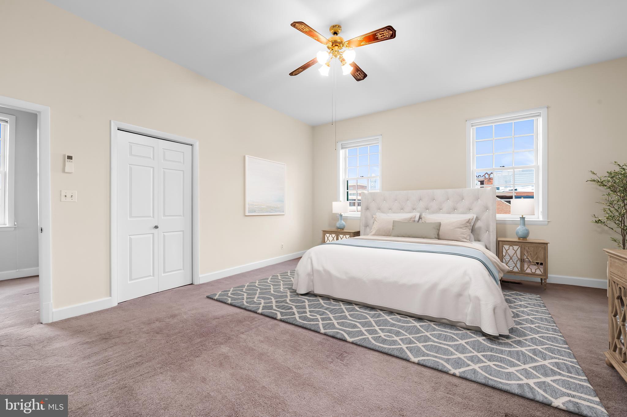 137 West Lee Street Baltimore, MD 21201 - Photo 45 of 74 Bedroom 4 - Virtually Staged