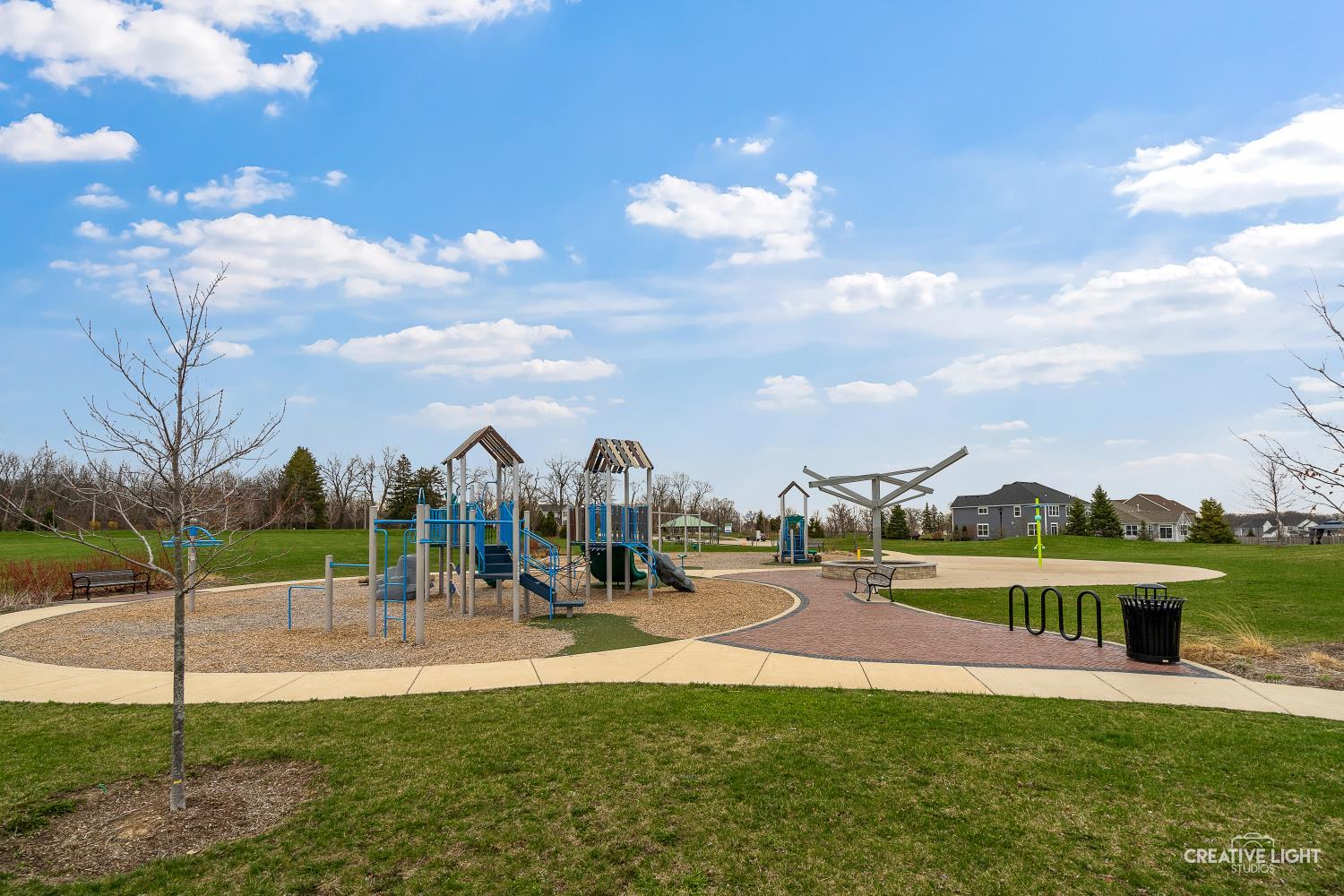 3638 Emerald Road Elgin, IL 60124 - Photo 18 of 18 a view of a lake with a big yard