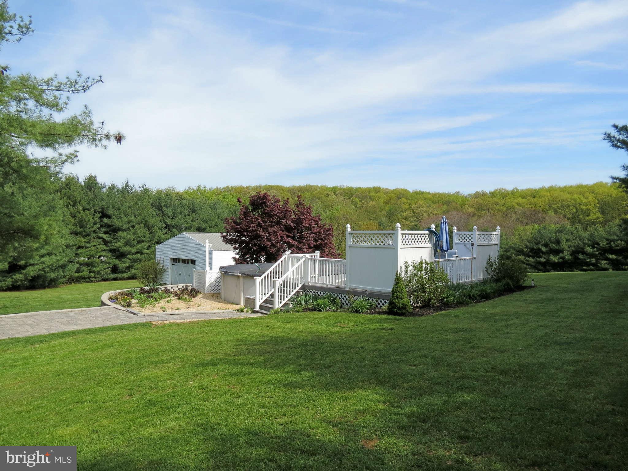 2353 Braddock Road Mount Airy, MD 21771 - Photo 28 of 30 Rear Yard has Pool & Pole Barn
