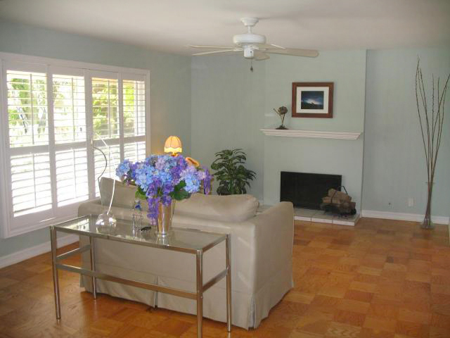 452 Wakefield Road Goleta, CA 93117 - Photo 2 of 9 Living Room w/Fireplace