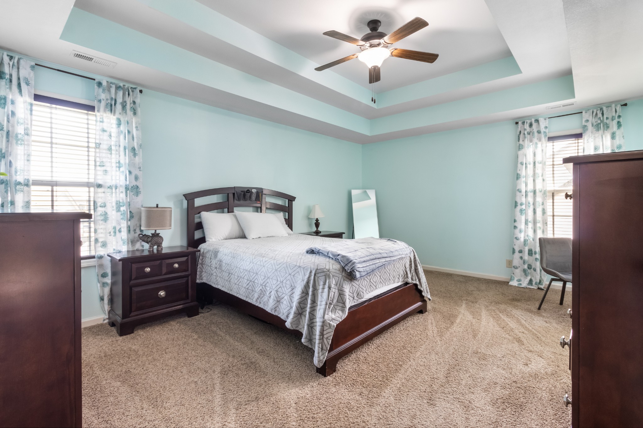 1069 Castlerock Drive Clarksville, TN 37042 - Photo 10 of 25 a bedroom with a bed dresser and a window