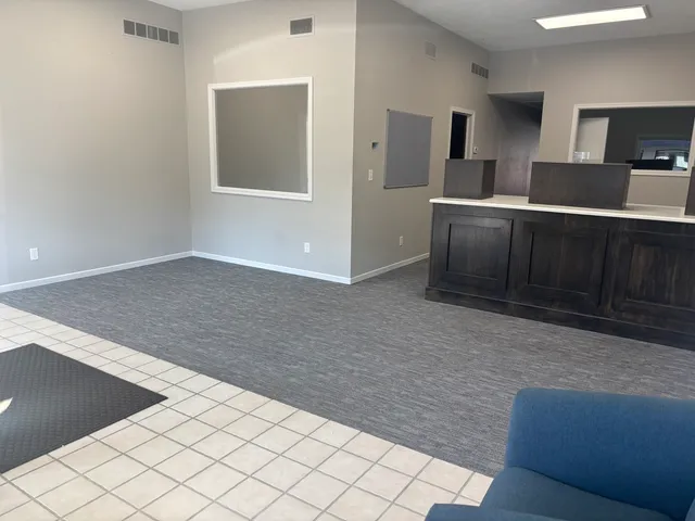 a living room with a couch