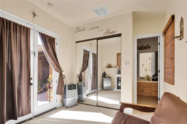 an aerial view of residential building and lake