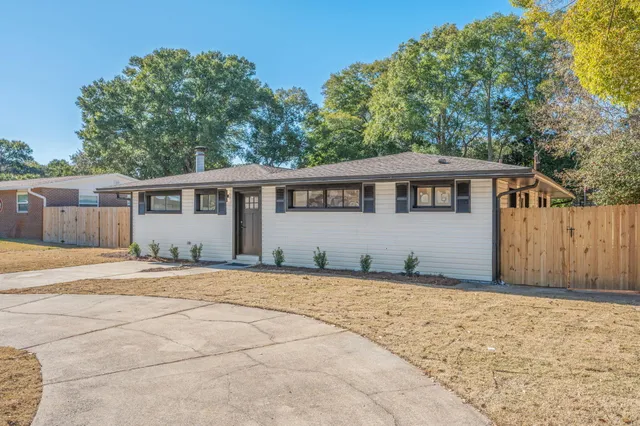 a view of front door of house