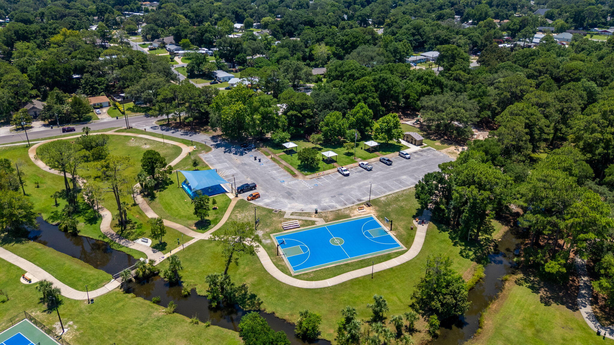118 Ferry Road Northeast Fort Walton Beach, FL 32548 - Photo 51 of 51 an aerial view of a swimming pool