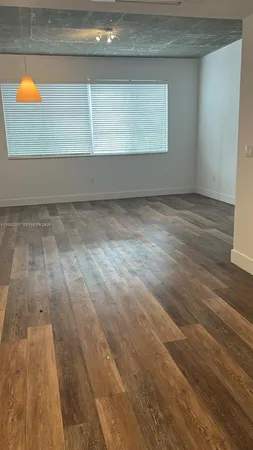 a view of wooden floor