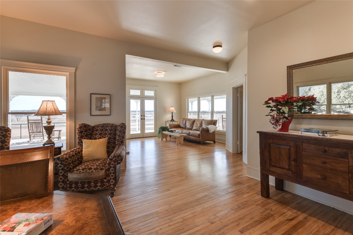 0 County Road 476 Road Rochelle, TX 76872 - Photo 13 of 40 a living room with furniture and a wooden floor