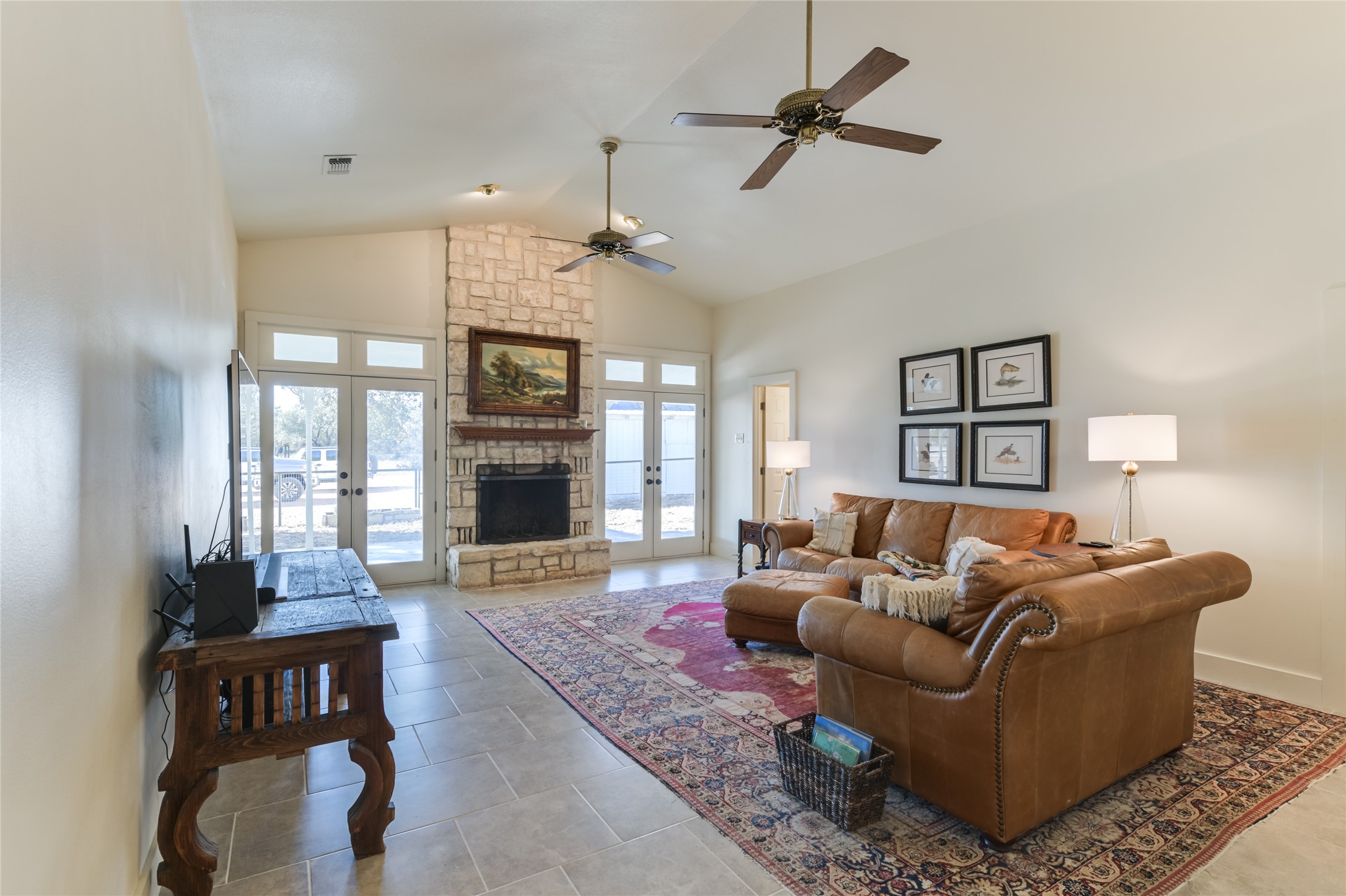 0 County Road 476 Road Rochelle, TX 76872 - Photo 27 of 40 a living room with furniture fireplace and a flat screen tv