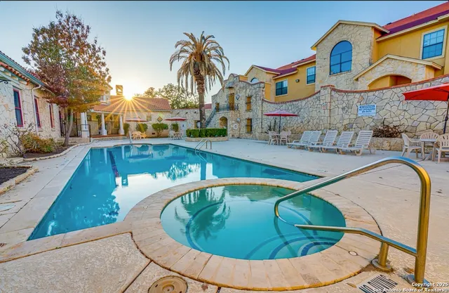 a house view with a outdoor space