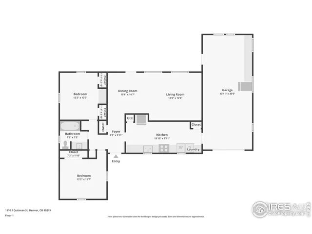 $425,000 | 1110 South Quitman Street, Denver, CO 80219