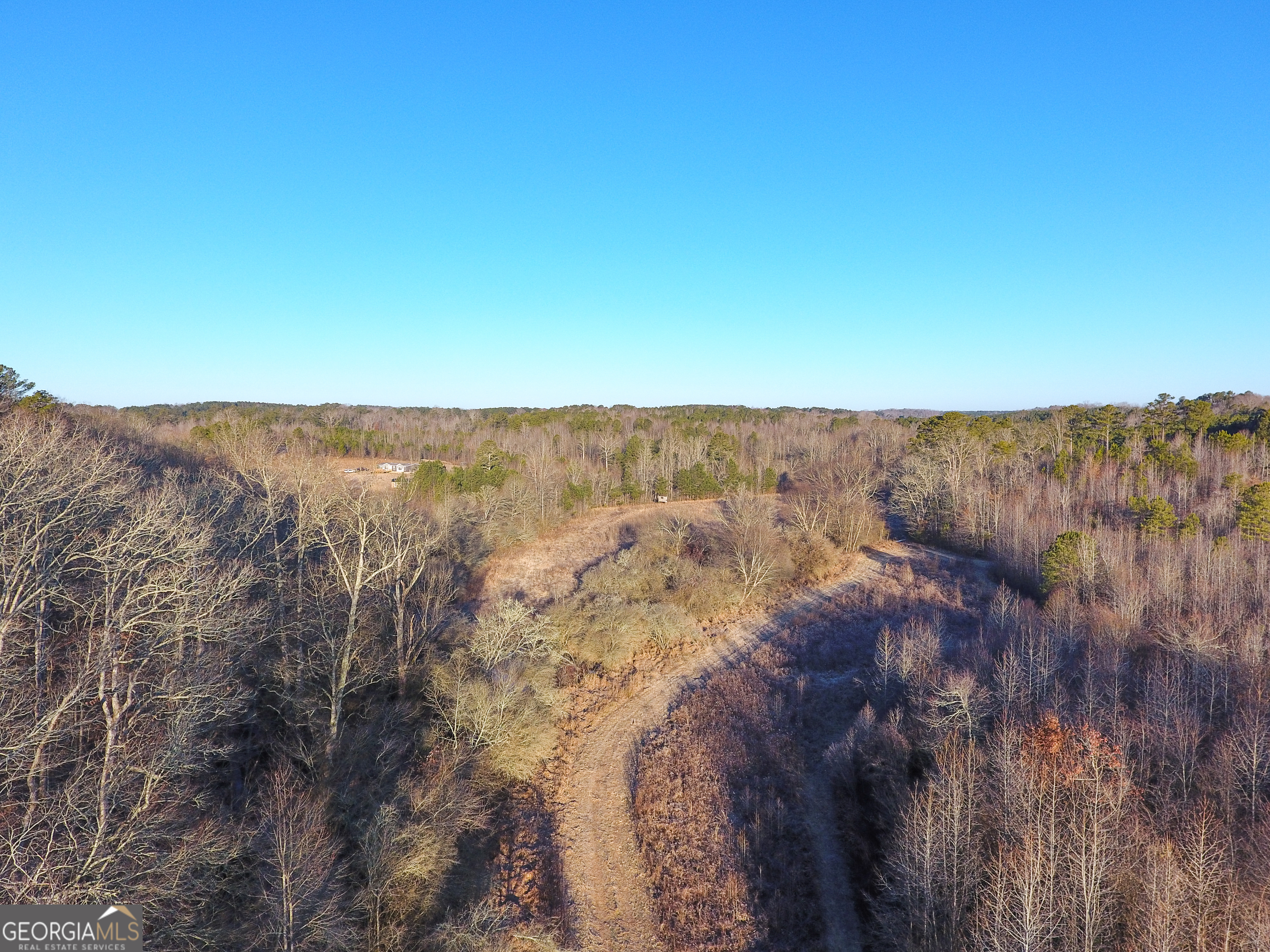 0 Wildcat Road Buchanan, GA 30113 - Photo 35 of 49 a view of a dry yard with wooden fence