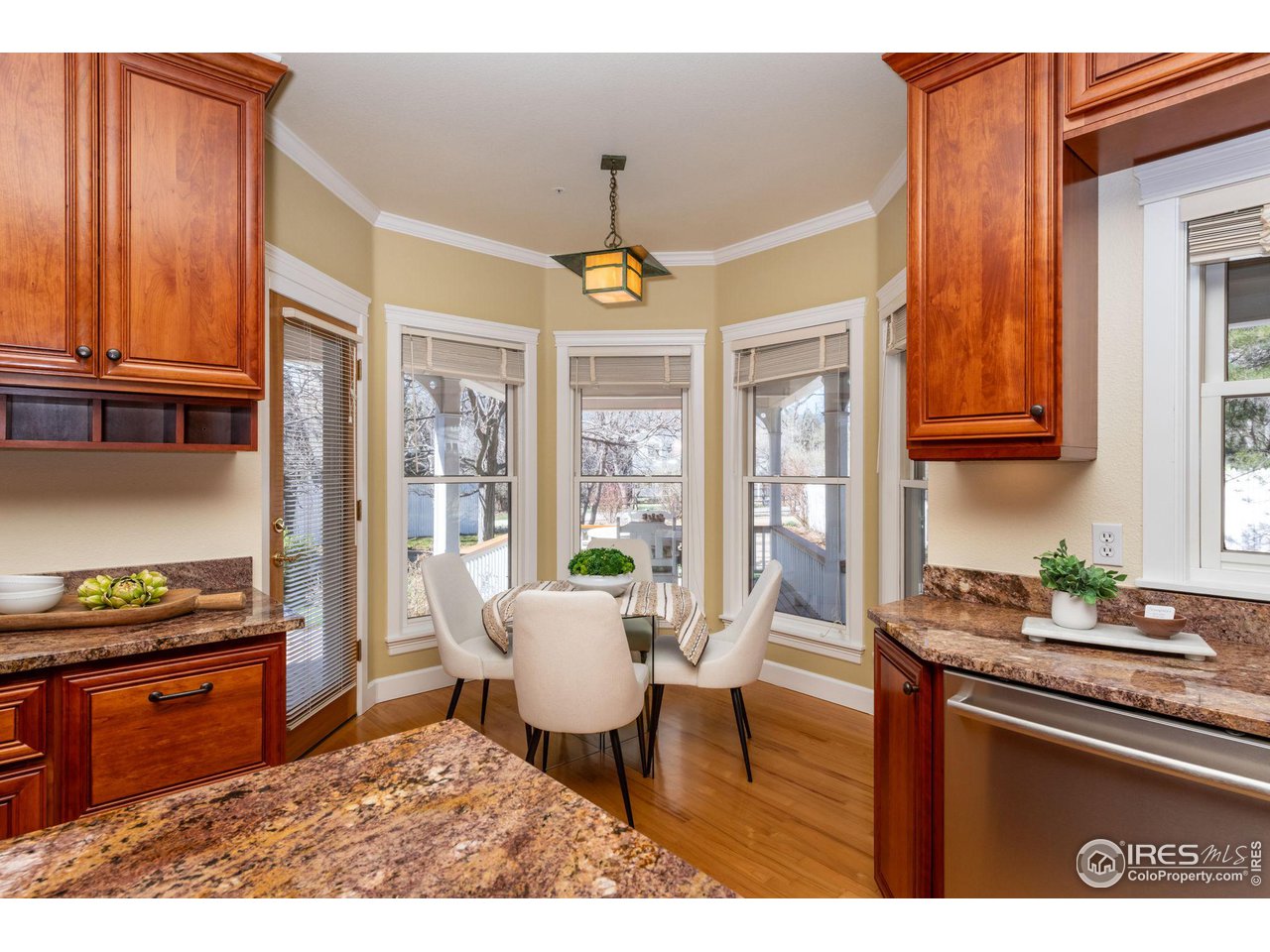 3754 26th Street Boulder, CO 80304 - Photo 14 of 34 a living room with stainless steel appliances granite countertop furniture and a window