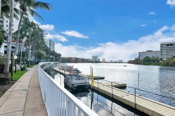 a view of a city with tall buildings
