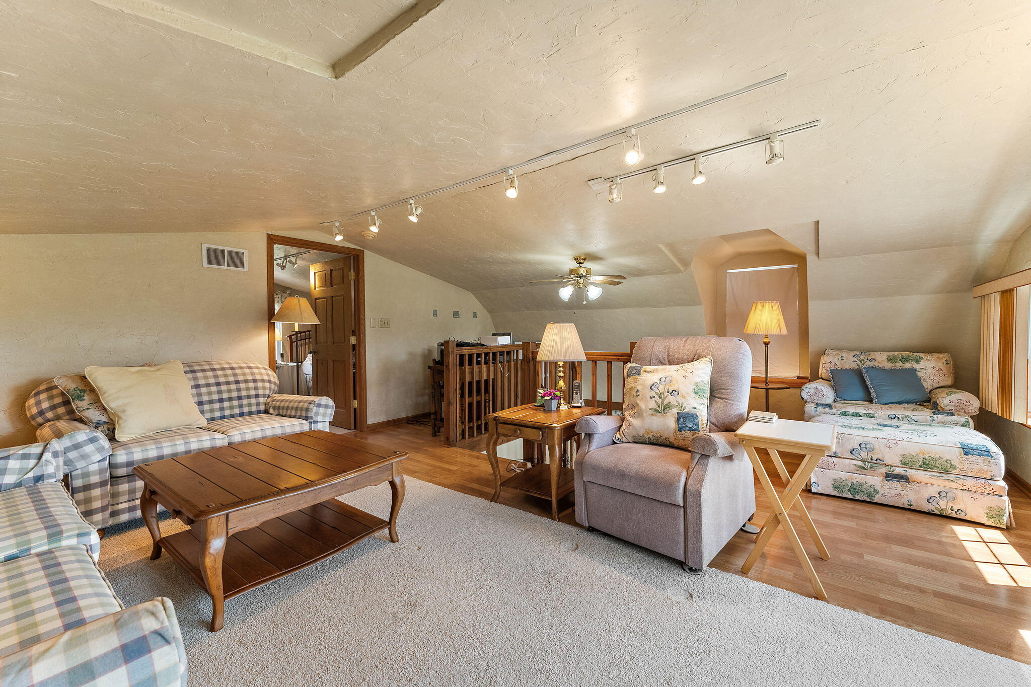 650 Freyer Road Michigan City, IN 46360 - Photo 18 of 49 a living room with furniture and a chandelier