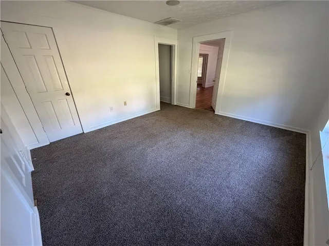 a view of empty room