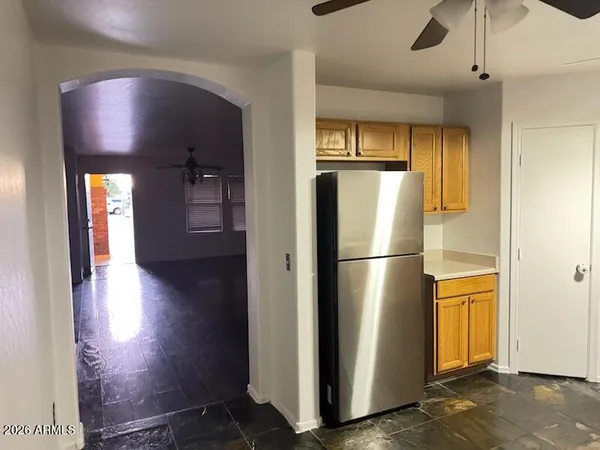 a view of a swimming pool with a yard