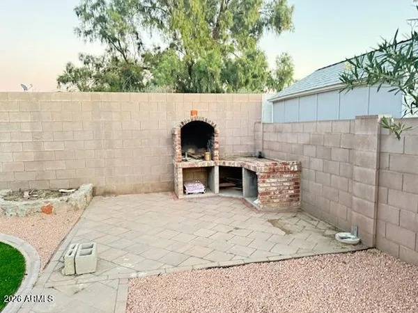 a front view of a house with a garage