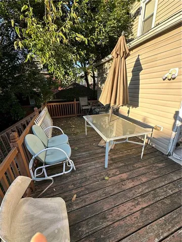 a view of outdoor space with seating space