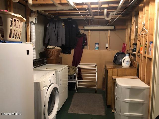 125 Middlefield Road Peru, MA 01235 - Photo 14 of 45 a utility room with dryer and washer