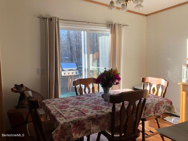 125 Middlefield Road Peru, MA 01235 - Photo 10 of 45 a view of a dining room with furniture window and outside view