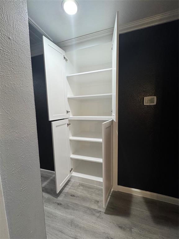 2038 Rose Hill Road Carrollton, TX 75007 - Photo 19 of 35 a view of walk in closet with empty racks