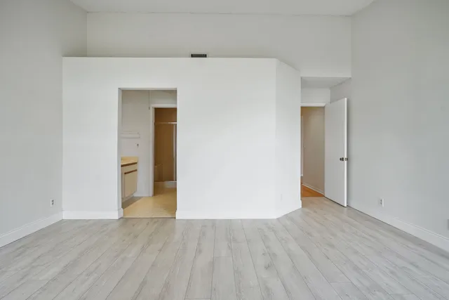 a close view of a utility room with washer and dryer