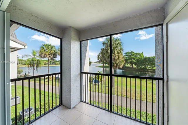 a view of a large window with an outdoor space