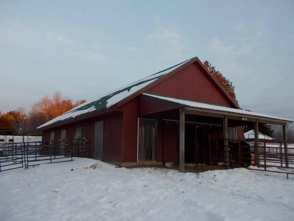 3176 Bennoch Road Alton, ME 04468 - Photo 7 of 31 Back view of the barn...run in cover...