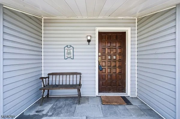 a view of front door of a house