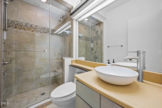 a bed room with a bed and a couch