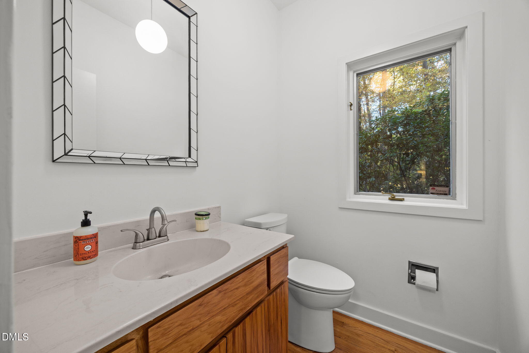 8 Womble Circle Durham, NC 27705 - Photo 20 of 49 a bathroom with a sink a toilet and shower