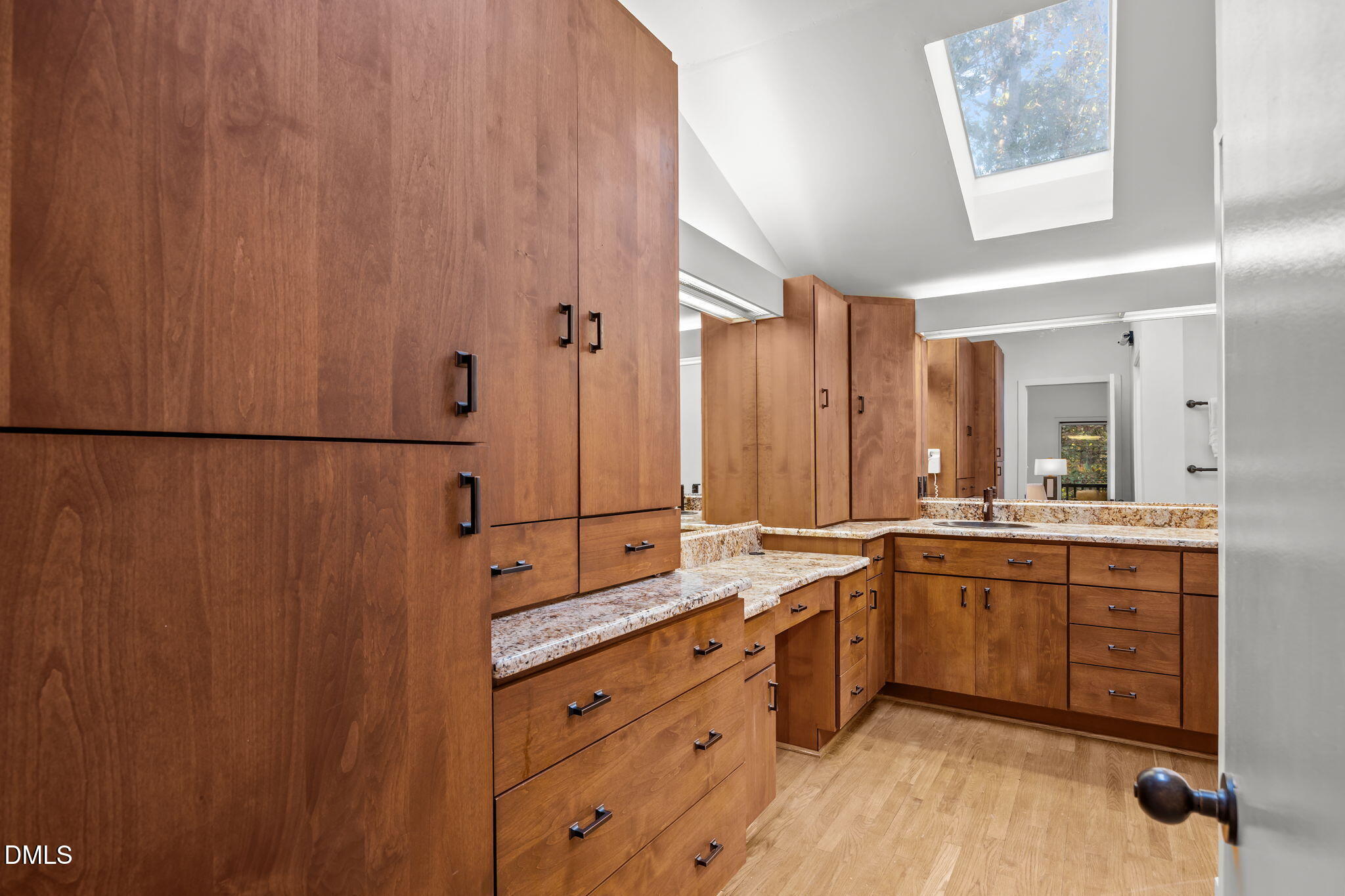 8 Womble Circle Durham, NC 27705 - Photo 26 of 49 a spacious bathroom with a double vanity sink a mirror and a