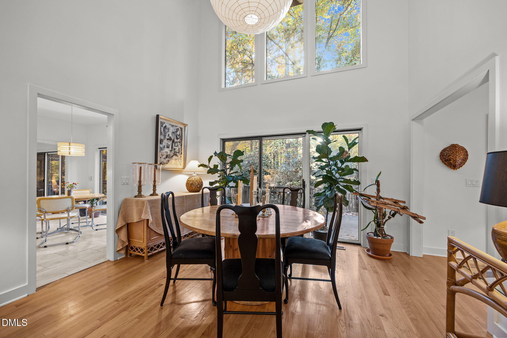 8 Womble Circle Durham, NC 27705 - Photo 6 of 49 a view of a dining room with furniture and wooden floor