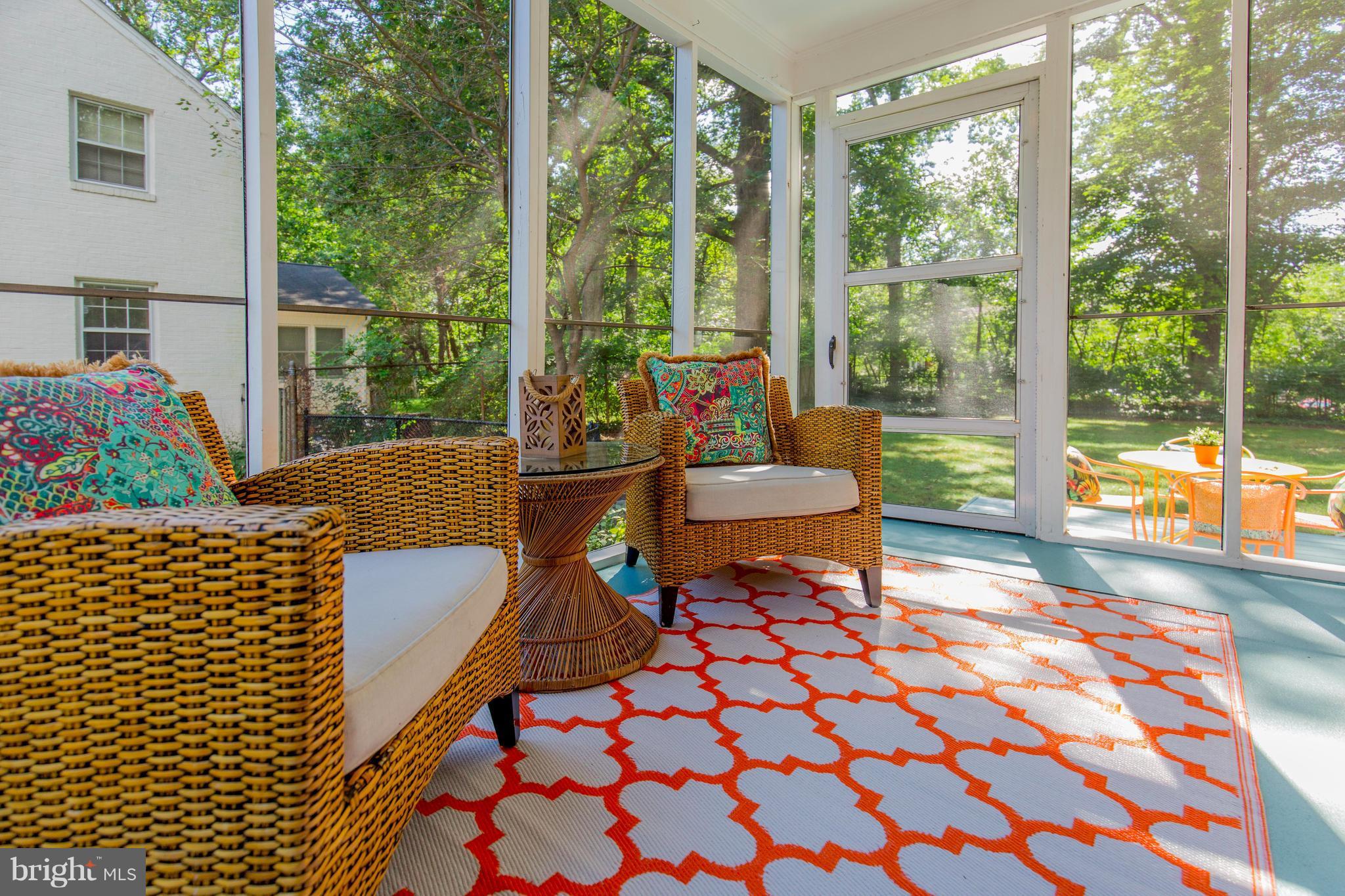 9010 Eton Road Silver Spring, MD 20901 - Photo 15 of 30 a outdoor living space with furniture and garden view