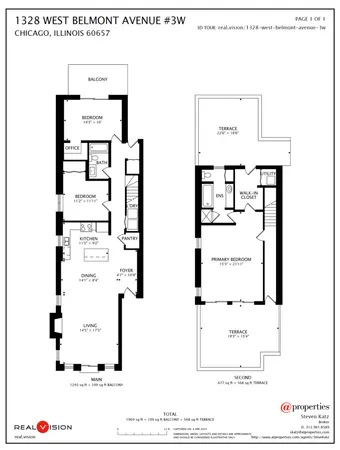 $6,750 | 1328 West Belmont Avenue, Unit 3W, Chicago, IL 60657