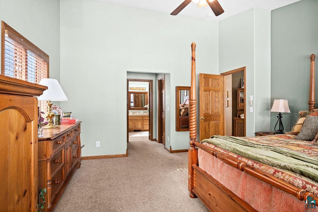 6139 North Sunset Ridge Road Duluth, MN 55803 - Photo 17 of 23 Looking towards ensute bath and walk-in closets.