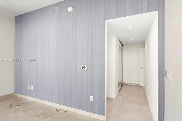 a view of front door