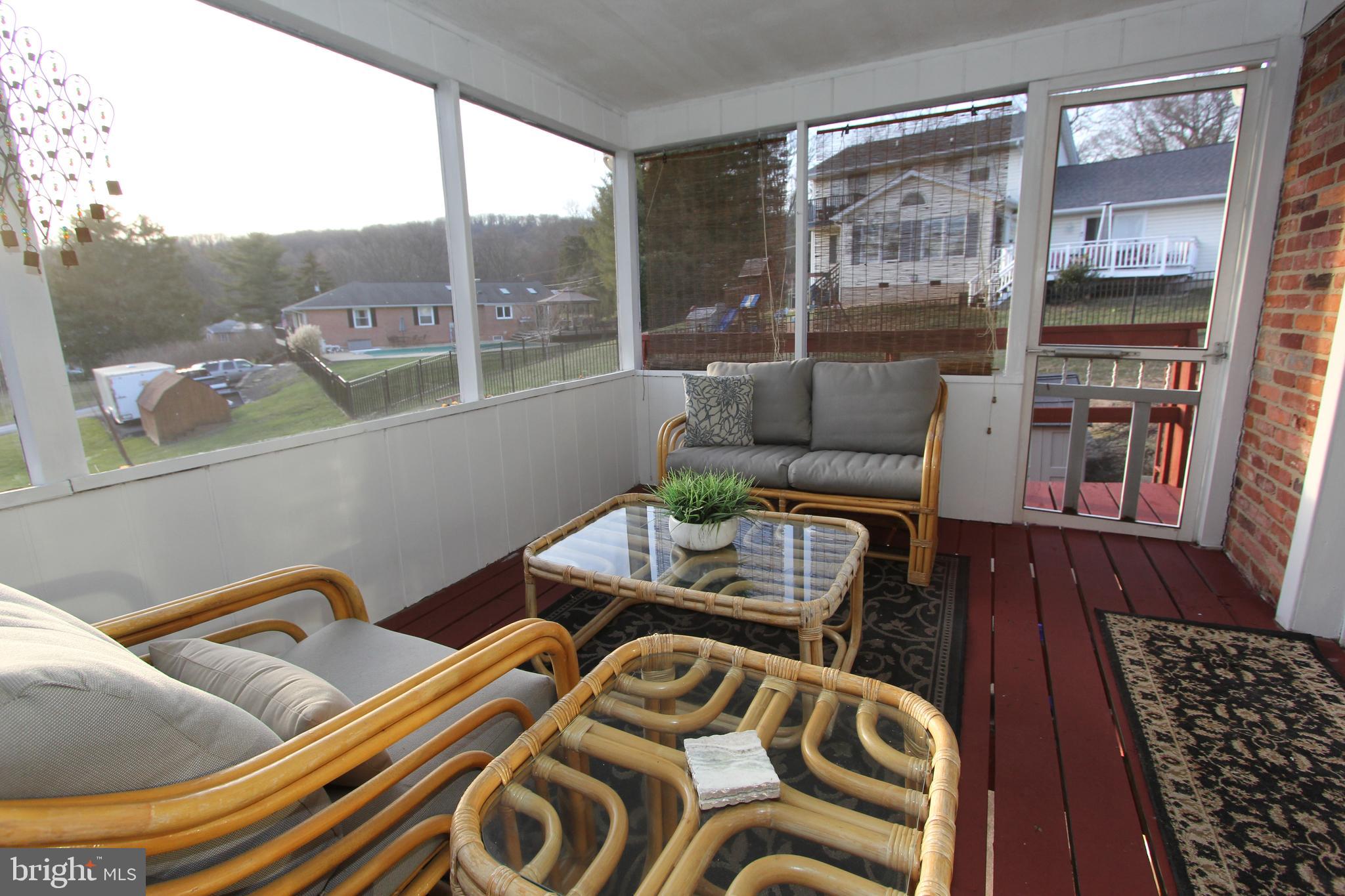 5605 Shookstown Road Frederick, MD 21702 - Photo 31 of 53 Screened porch, view 3