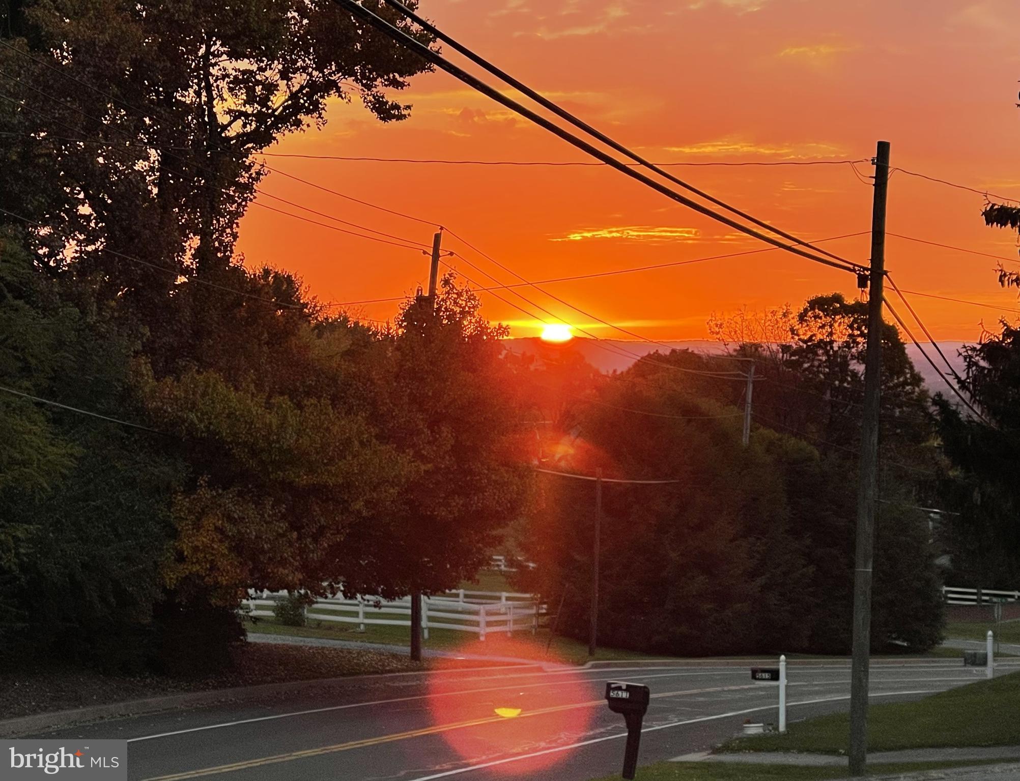 5605 Shookstown Road Frederick, MD 21702 - Photo 35 of 53 Sunrise from the porch