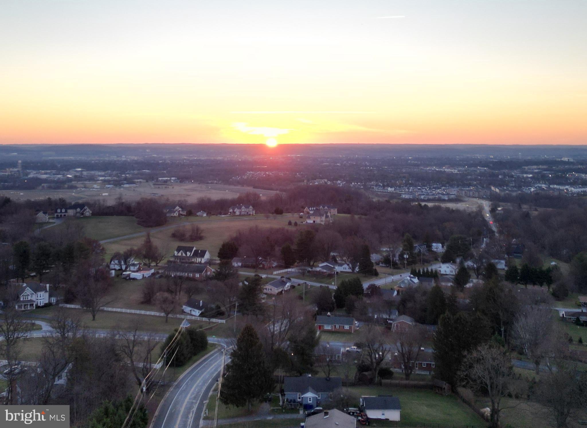 5605 Shookstown Road Frederick, MD 21702 - Photo 47 of 53 Sunrise from above
