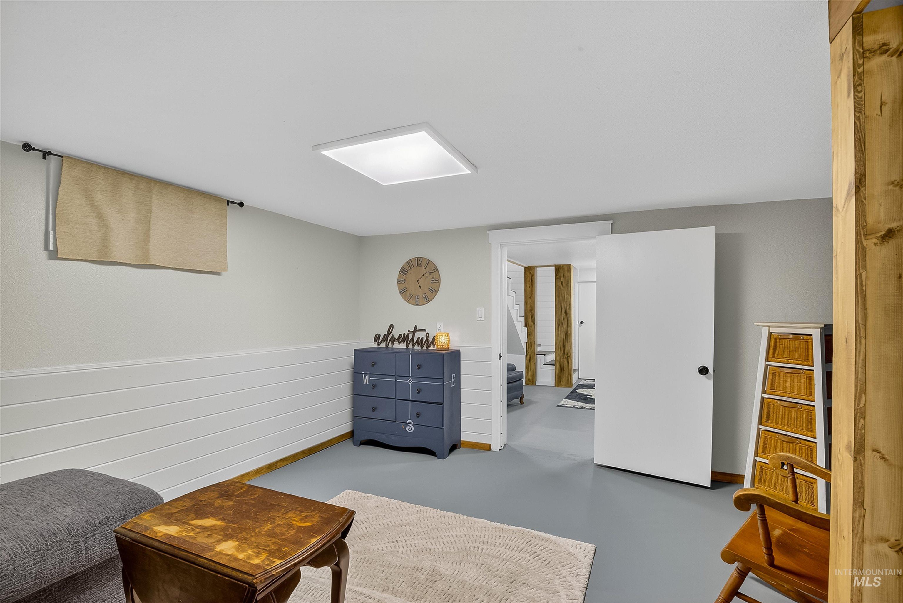 2157 Lukes Gulch Road Stites, ID 83552 - Photo 43 of 50 Living area featuring finished concrete flooring