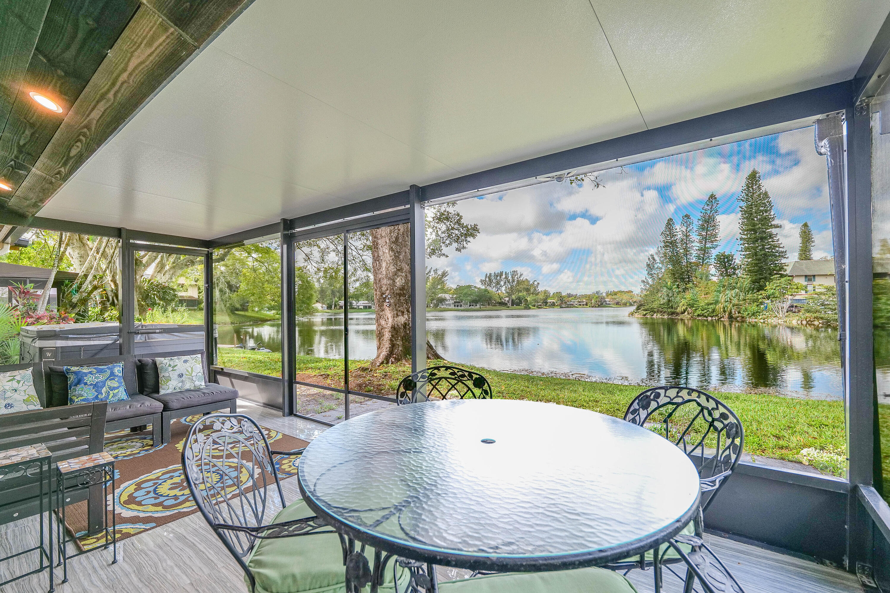 5535 Constant Spring Terrace, Unit 216 Lauderhill, FL 33319 - Photo 2 of 51 a view of a dining room with furniture window and outside view