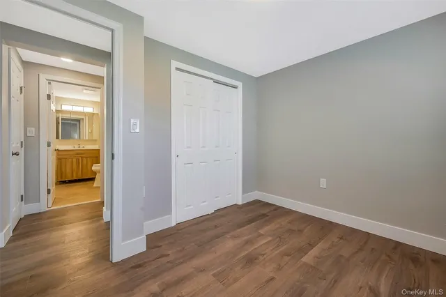 wooden floor in an empty room