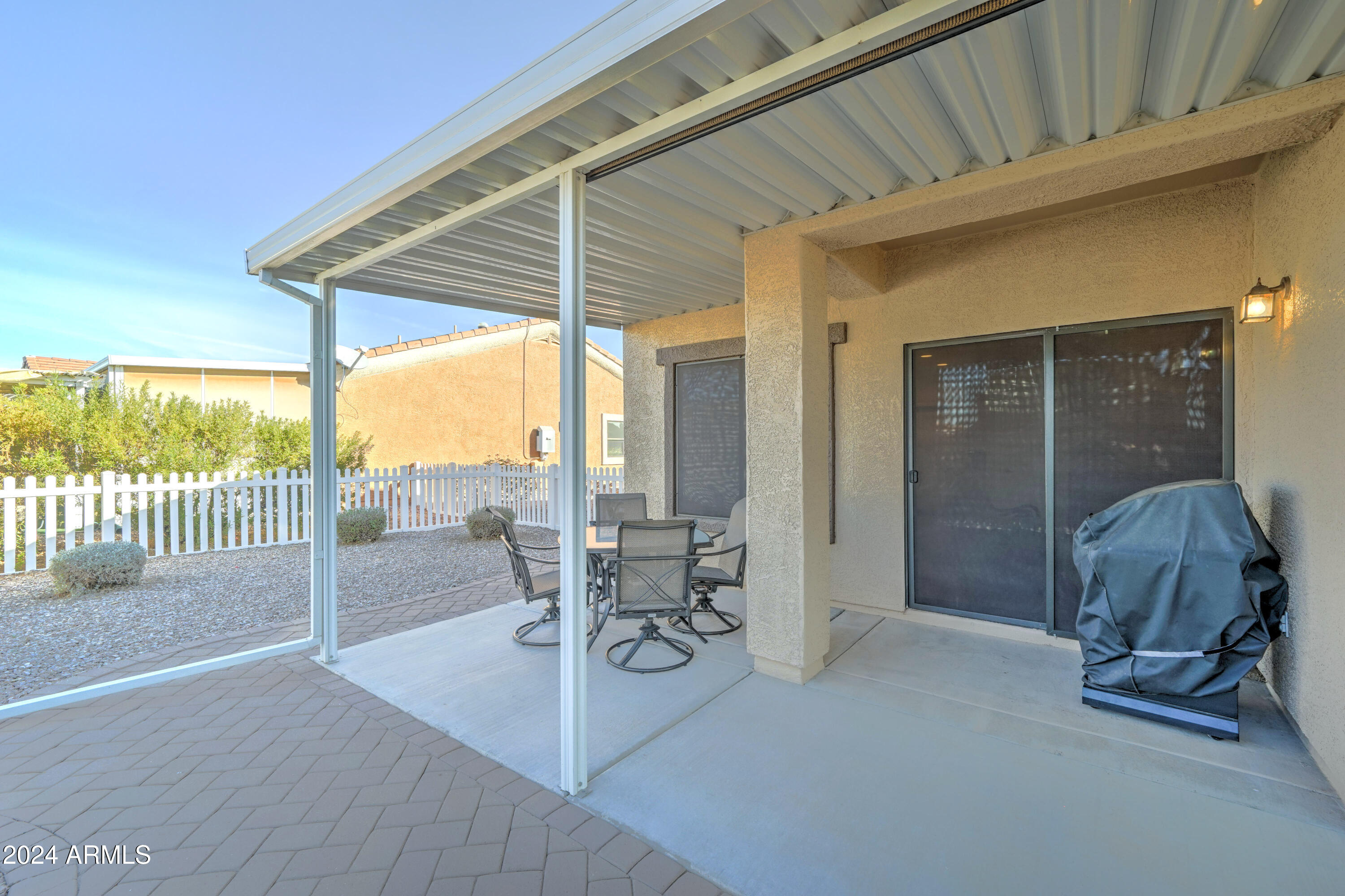 2101 South Meridian Road, Unit 131 Apache Junction, AZ 85120 - Photo 26 of 59 a view of a balcony with furniture