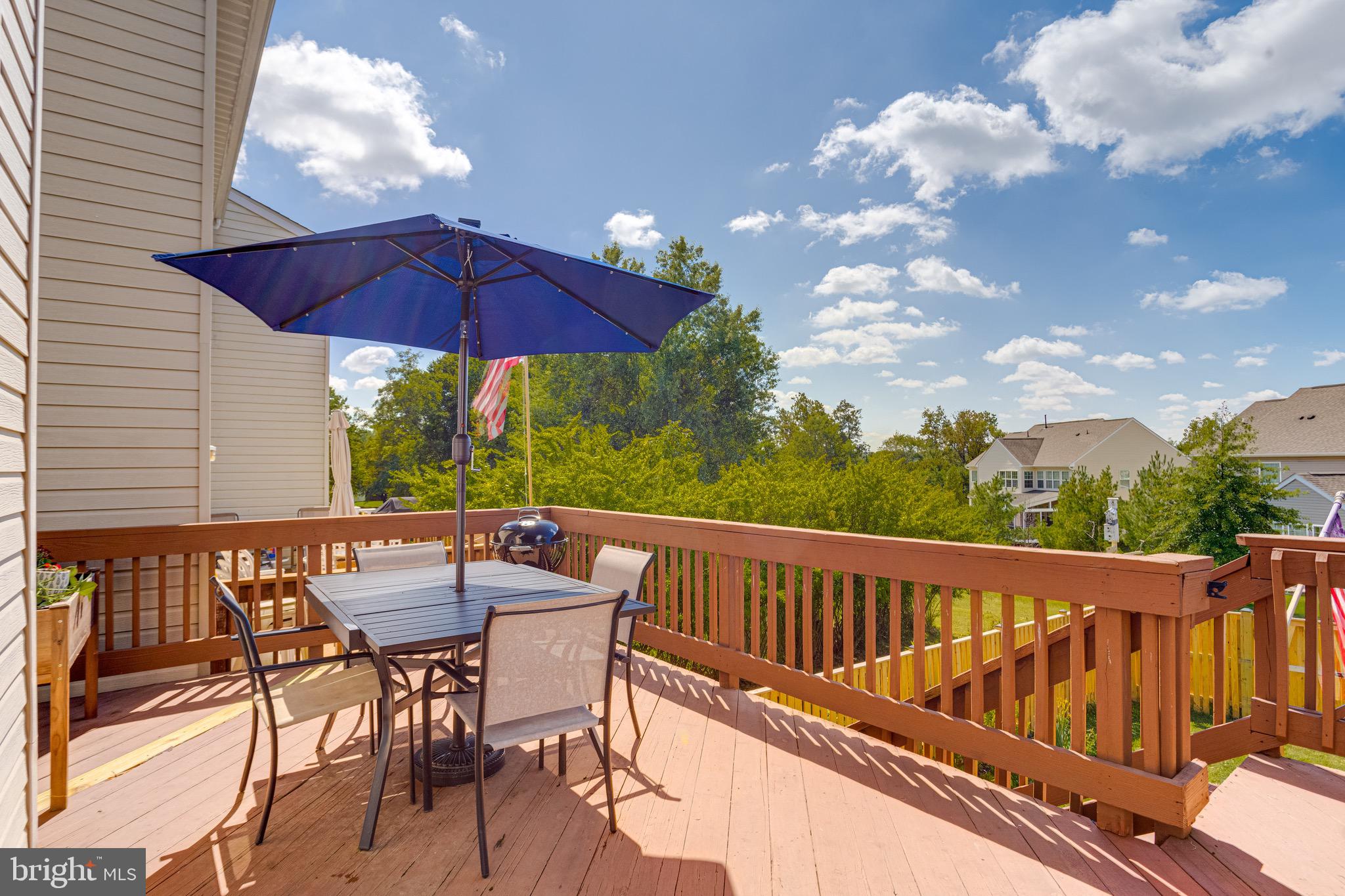 16 Sandview Court Baltimore, MD 21209 - Photo 55 of 58 a view of a chair and table on the deck