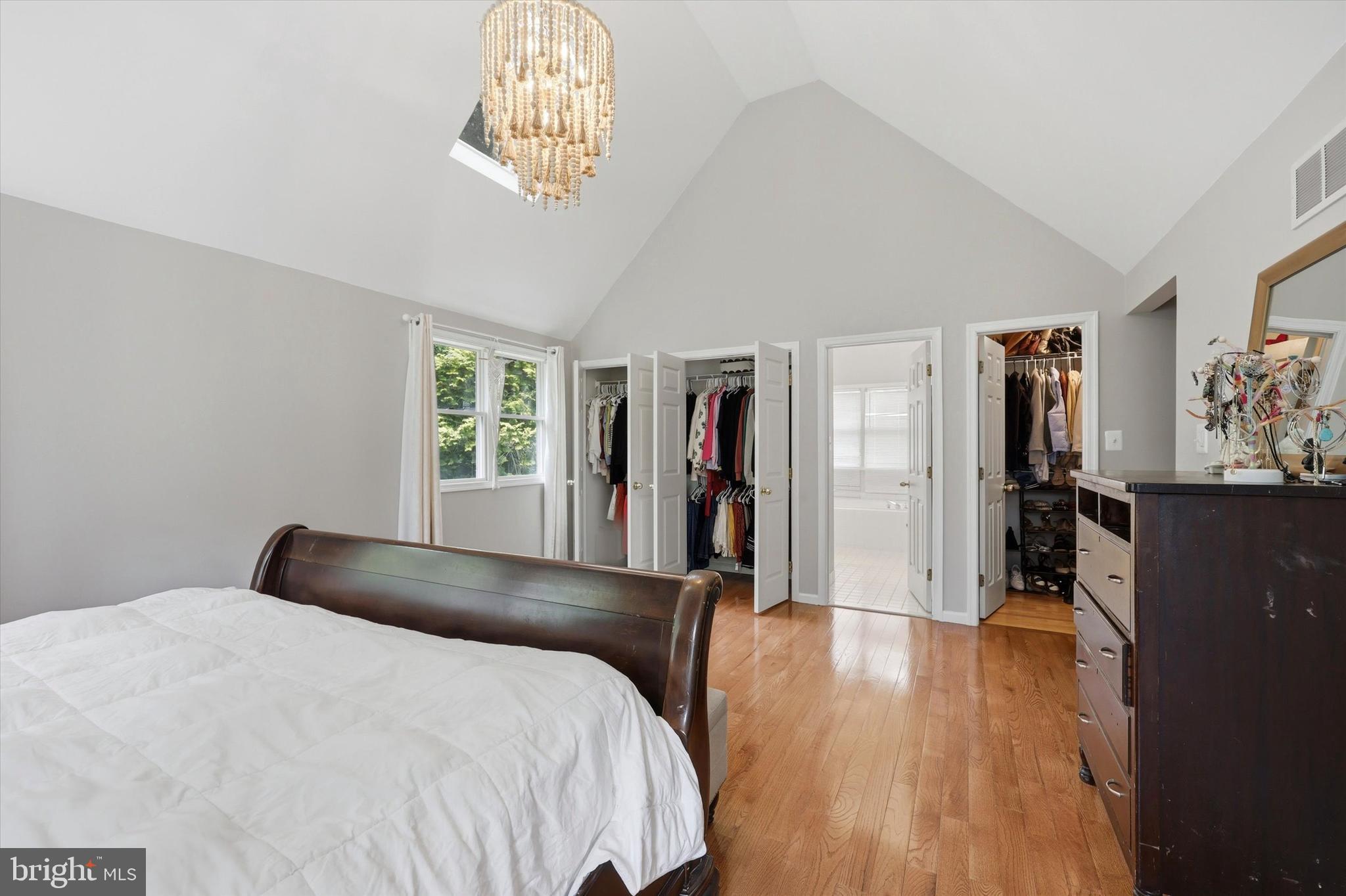 320 Maple Avenue Wyncote, PA 19095 - Photo 14 of 28 a bedroom with a bed and wooden floor