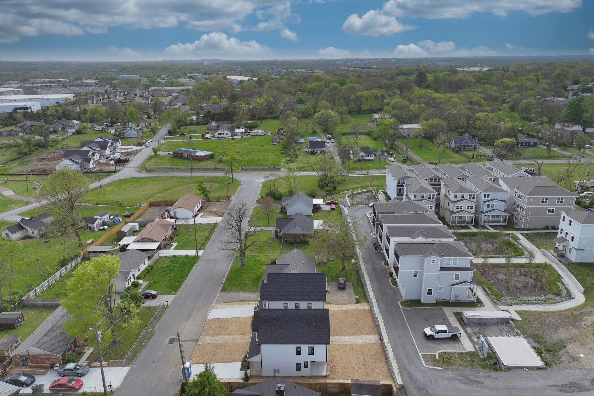 1204 Sylvia Drive Madison, TN 37115 - Photo 9 of 44 an aerial view of a house with a garden