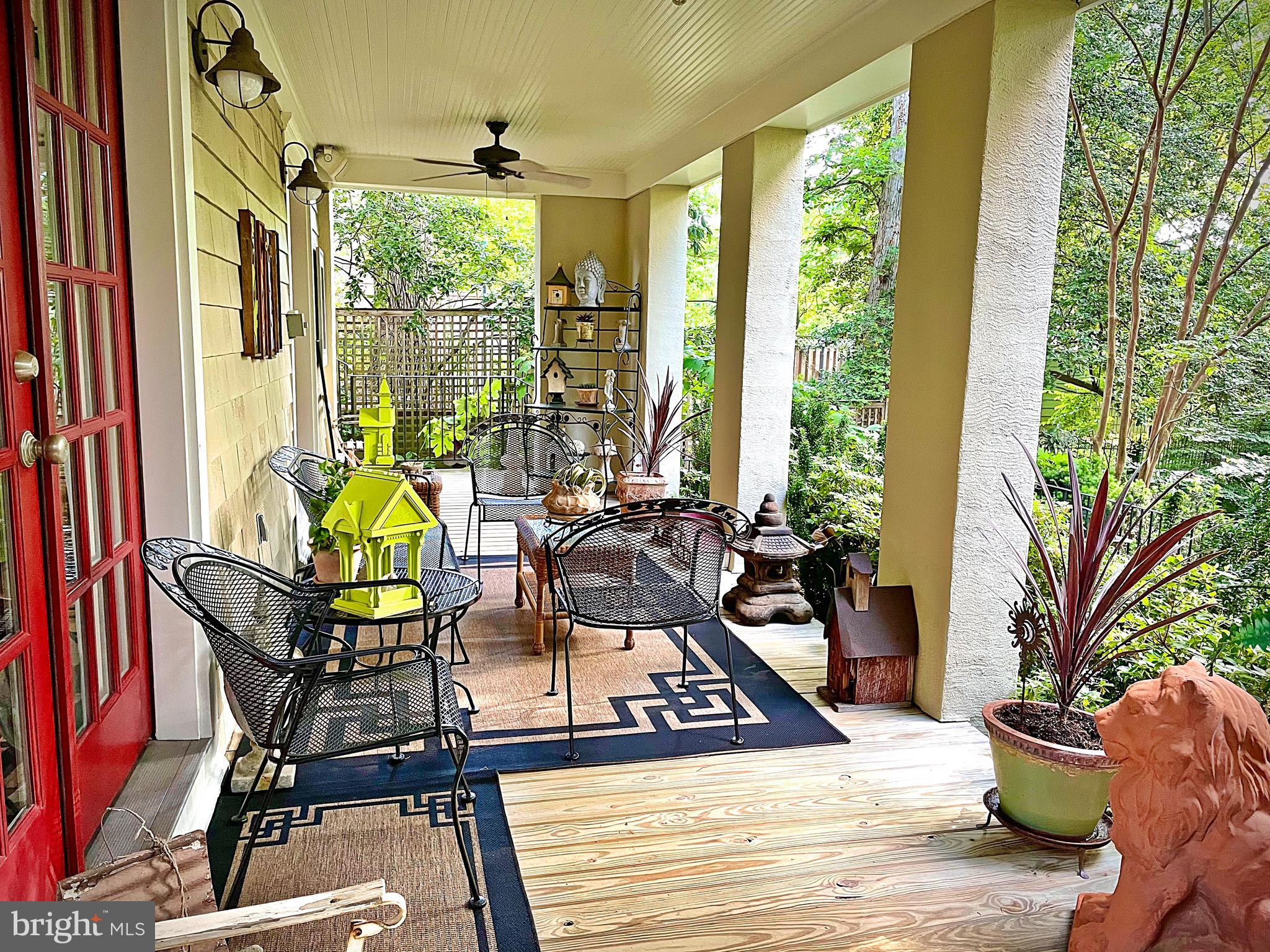 1714 South Arlington Ridge Road Arlington, VA 22202 - Photo 49 of 59 Rear Veranda