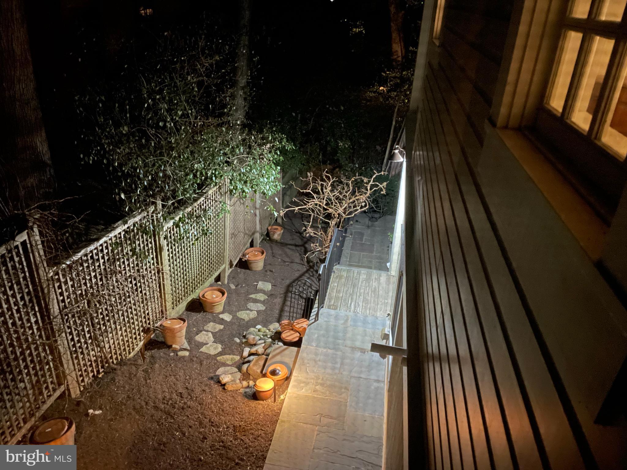 1714 South Arlington Ridge Road Arlington, VA 22202 - Photo 58 of 59 Side Yard - Landscape Lighting